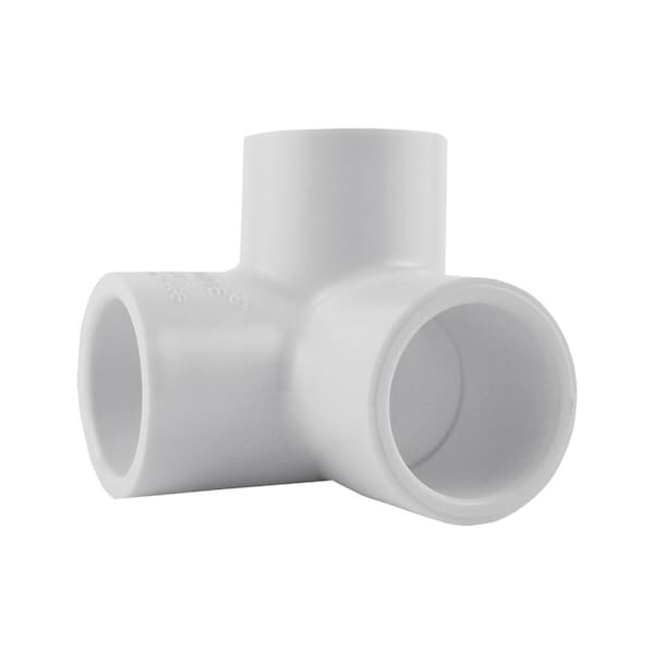 Charlotte Pipe And Foundry Charlotte Pipe Schedule 40 3/4 in. Slip X 3/4 in. D Slip PVC Side Outlet Elbow 1 pk PVC 02510 0800 - main